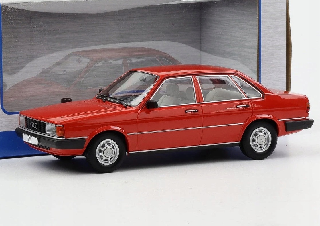 MCG 1:18 Audi 80 (B2) - 1978 (red) MCG18526