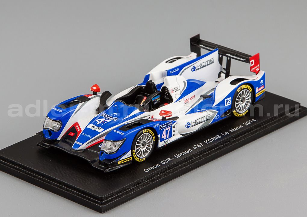 SPARK 1:43 Oreca 03R - Nissan #47 Le Mans 2014 KCMG M. Howson - R. Bradley - A. Imperatori S4224
