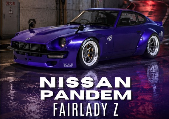 OTTO MOBILE 1:18 Nissan Fairlady Z PANDEM - 2015 (blue met.) OT1335
