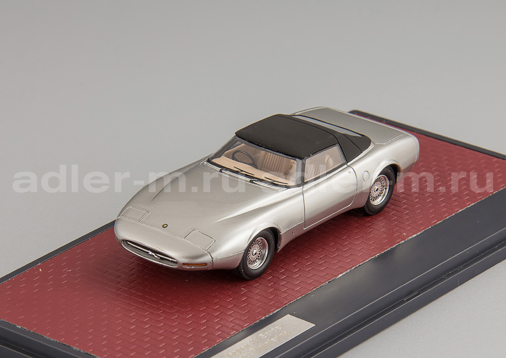 MATRIX 1:43 Jaguar XJ Spider Concept Pininfarina - 1978 closed (silver) MX51001-052