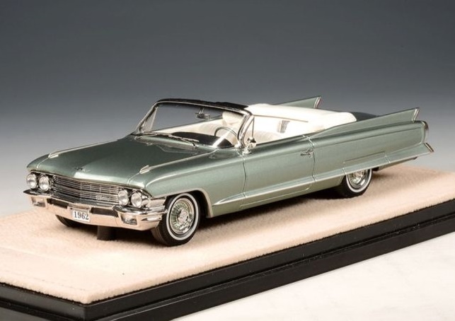 GLM + STAMP MODELS 1:43 Cadillac Series 62 Кабриолет (открытый) - 1962 (sage green poly) STM62306