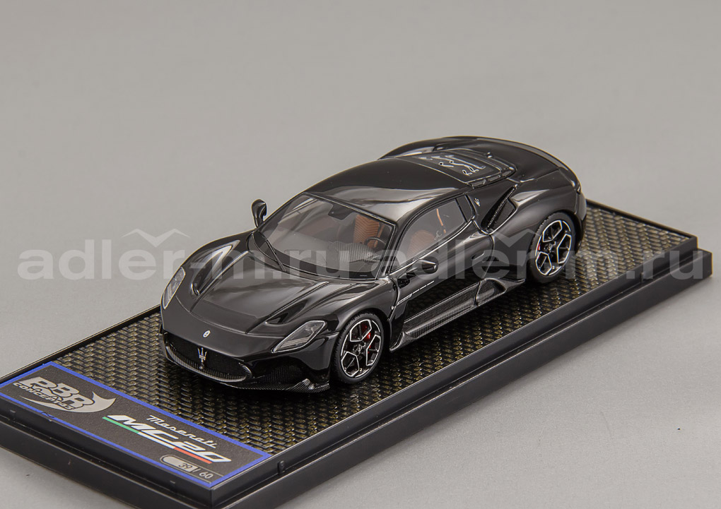BBR MODELS 1:43 Maserati MC20 - 2020 (black) BBRC251B