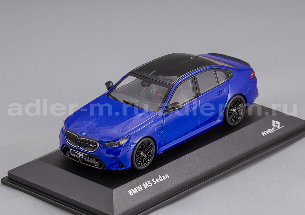 SOLIDO 1:43 BMW M5 - 2025 (blue met) S4317551