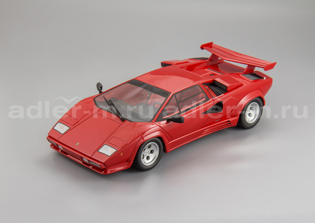 KYOSHO 1:18 Lamborghini Countach LP 5000 Quattrovalvole (red) KSR18504R