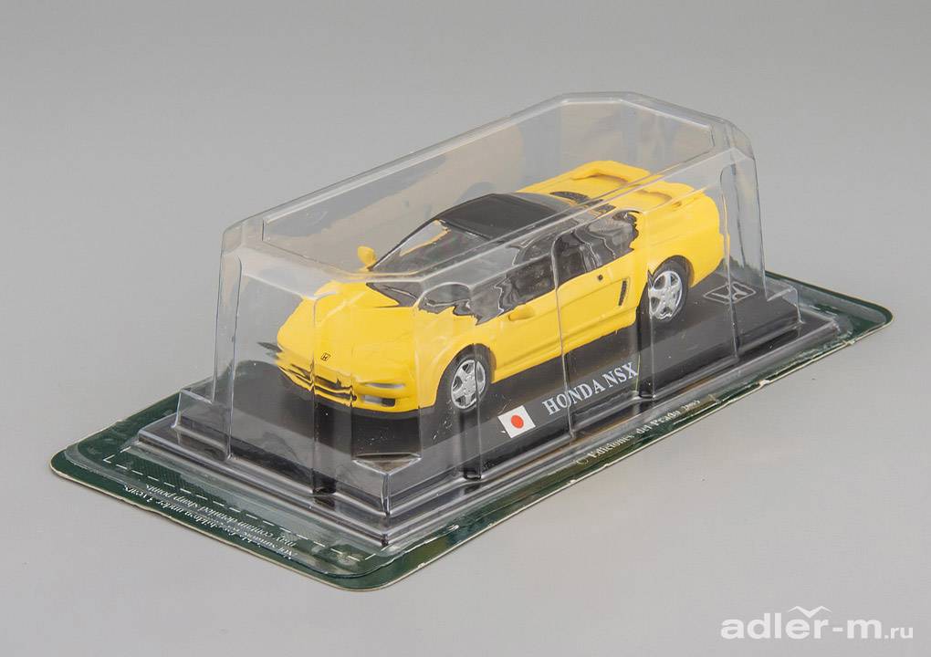 IXO (ALTAYA) 1:43 Honda NSX 1991 (yellow / black) STR-19