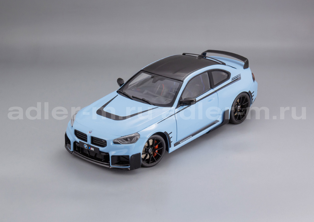 SOLIDO 1:18 BMW M2 Performance Parts (G87) (light blue) S1812901