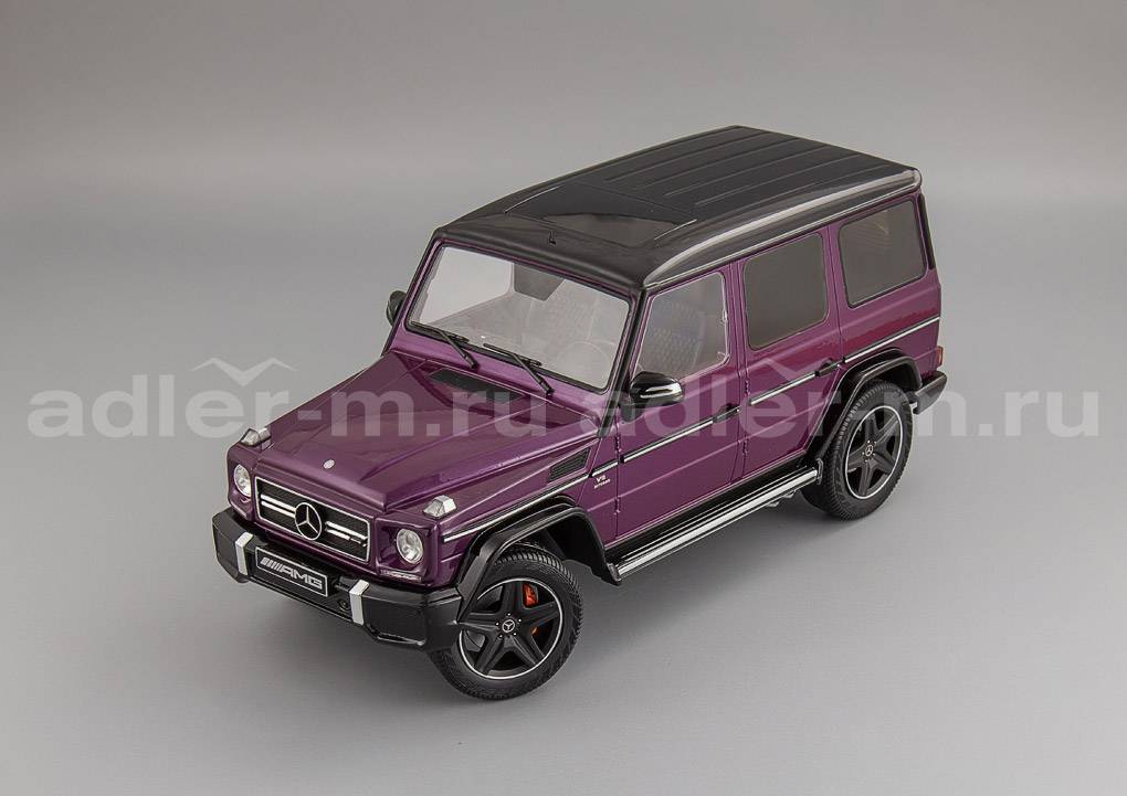 iScale 1:18 Mercedes-Benz G-Class (W463) 2016 (galacticbeam lila) 11800 0000 035