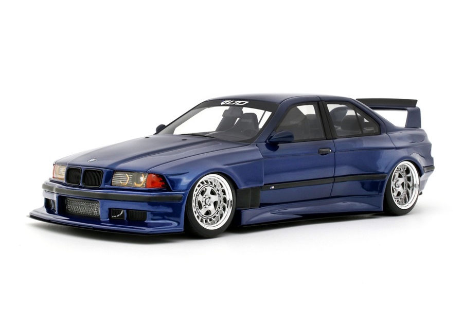 OTTO MOBILE 1:18 BMW E36 LTO Sedan Turbo Khyzyl Saleem - 2023 (blue) OT1174