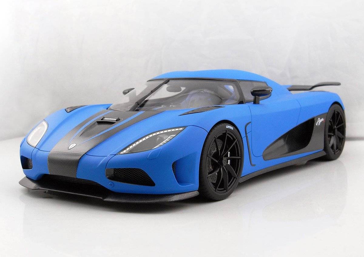 FRONTIART  1:18 Koenigsegg Agera R (matt blue) F016-22