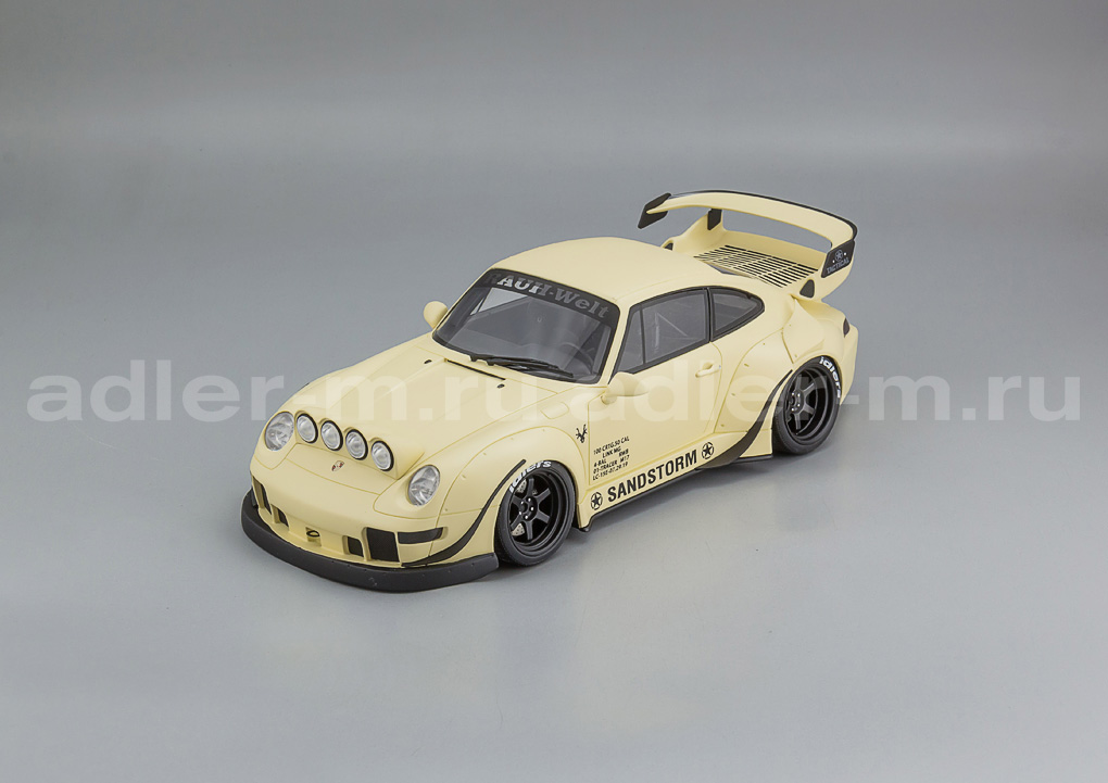 GT SPIRIT 1:18 Porsche RWB Sandstorm - 2023 (beige) GT566
