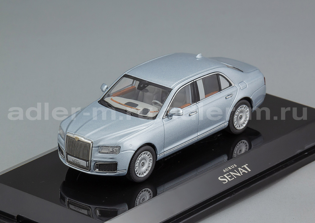 МИНИМИР 1:43 AURUS SENAT (silver lining) MM_412308