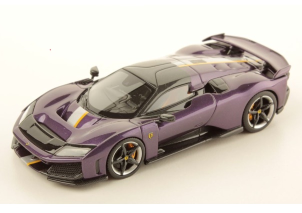 LOOKSMART 1:43 Ferrari F80  "Hong Kong with Livery" (viola "Hong Kong with Livery") LS559L