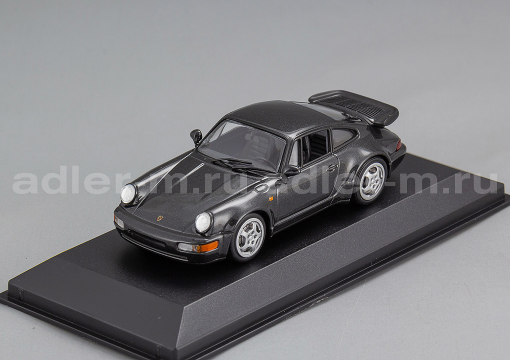 MINICHAMPS (MAXICHAMPS) 1:43 Porsche 911 Turbo (964) – 1990 (black) 940069106