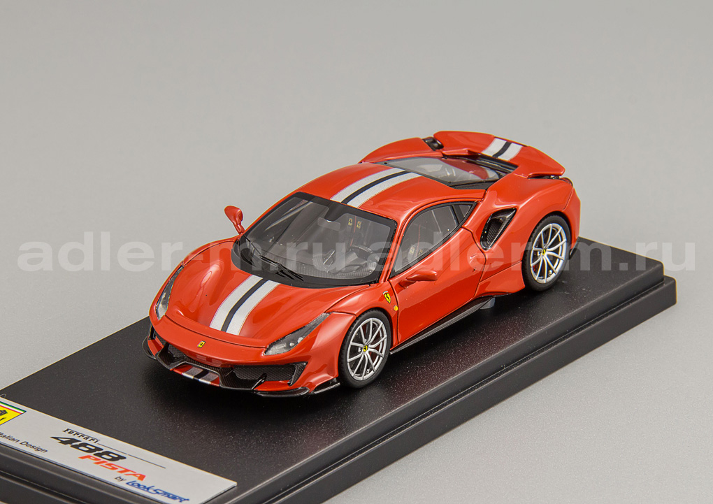 LOOKSMART 1:43 Ferrari 488 Pista Geneva Motorshow 2018 Configuration LS488A