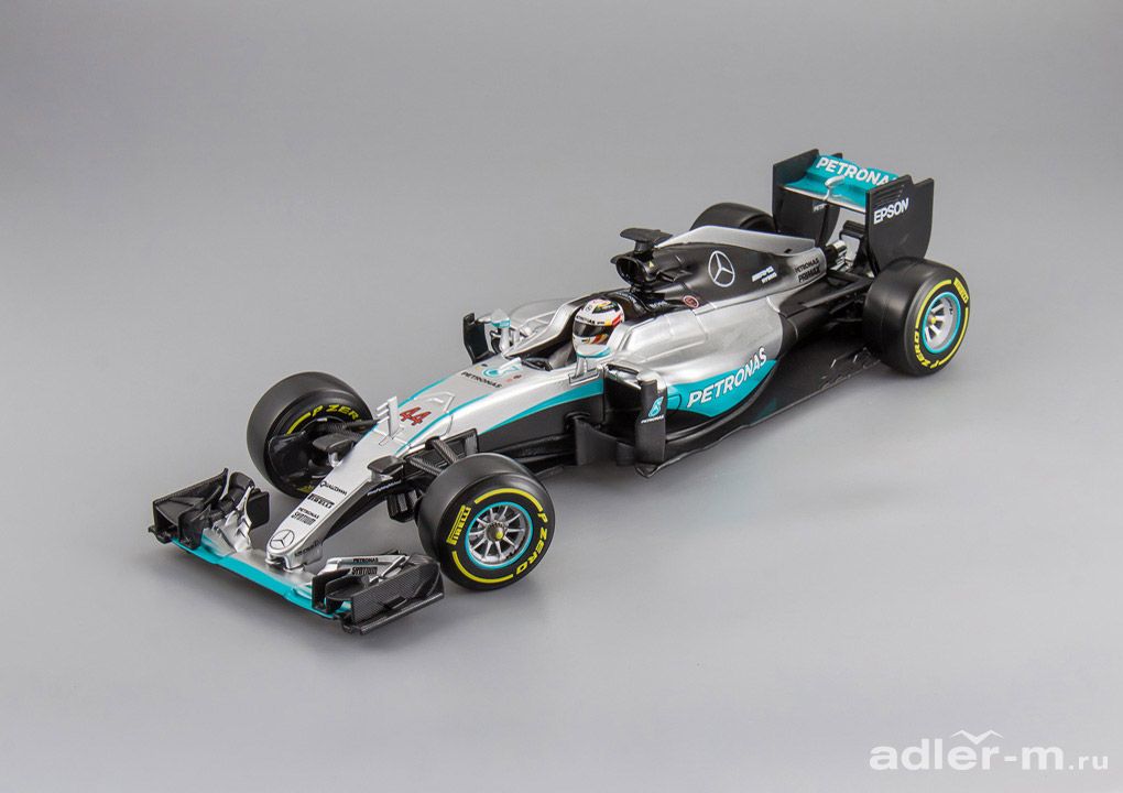 BBURAGO 1:18 Mercedes AMG Petronas W07 Hybrid - Lewis Hamilton - 2016 18001H