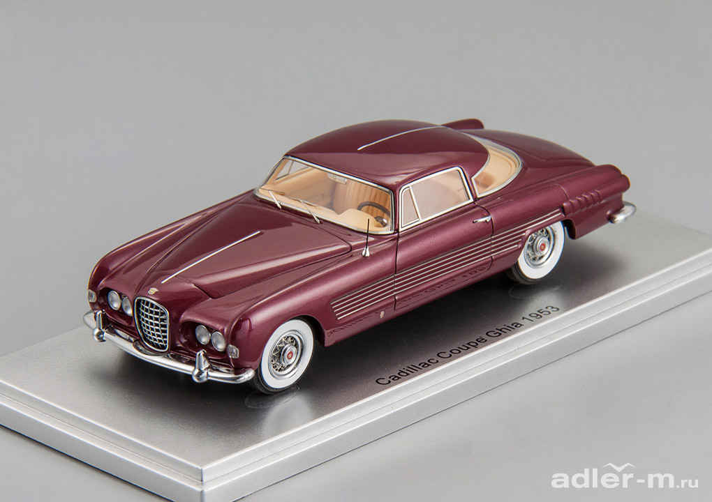 KESS SCALE MODELS 1:43 Cadillac Coupe Ghia 1953 (darkred met.) KE43020010