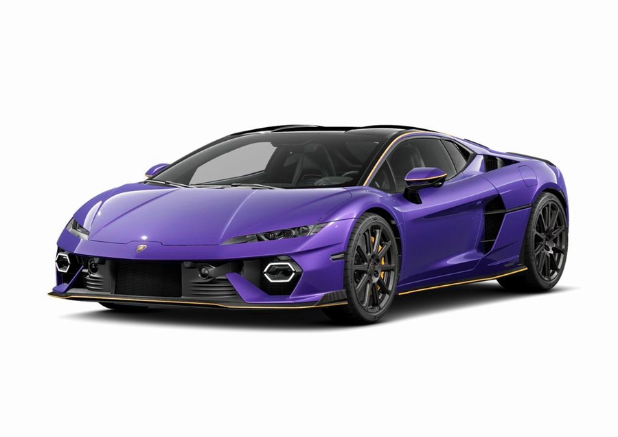 LOOKSMART 1:43 Lamborghini Temerario Alleggerita Package (Viola Pasifae) LS555F