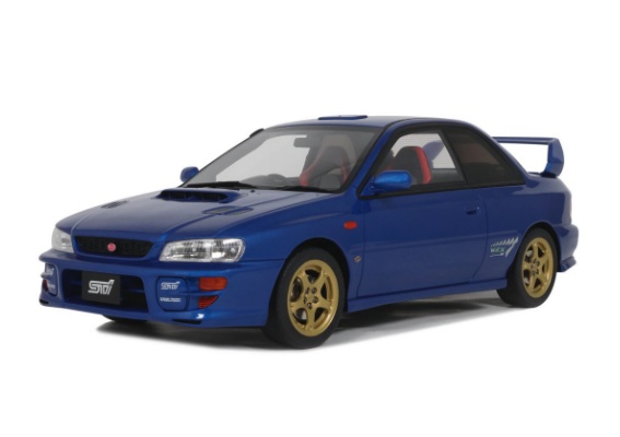 OTTO MOBILE 1:18 Subaru Impreza WRX Type R STi Verion V - 1999 (Sonic blue) OT1249
