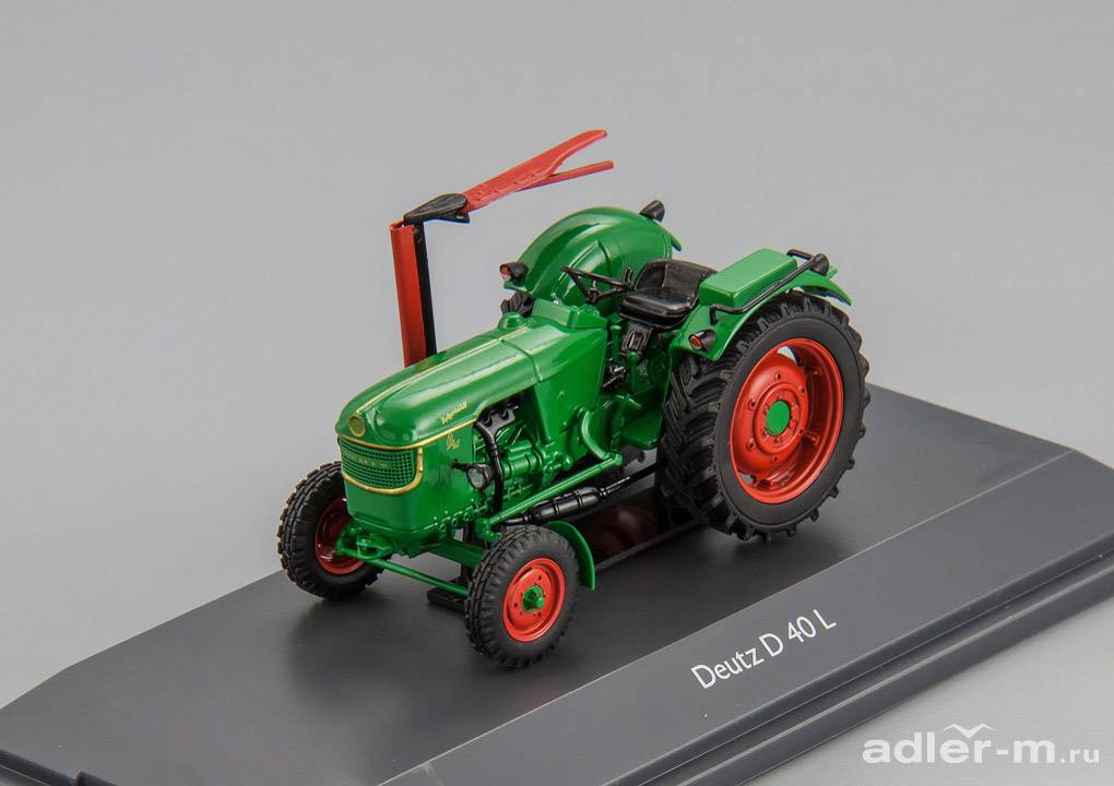 SCHUCO 1:43 Deutz D 40 L Tractor (УЦЕНКА!) 45 033 5600 DIS