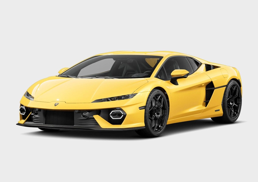 LOOKSMART 1:43 Lamborghini Temerario (Giallo Inti) LS555E