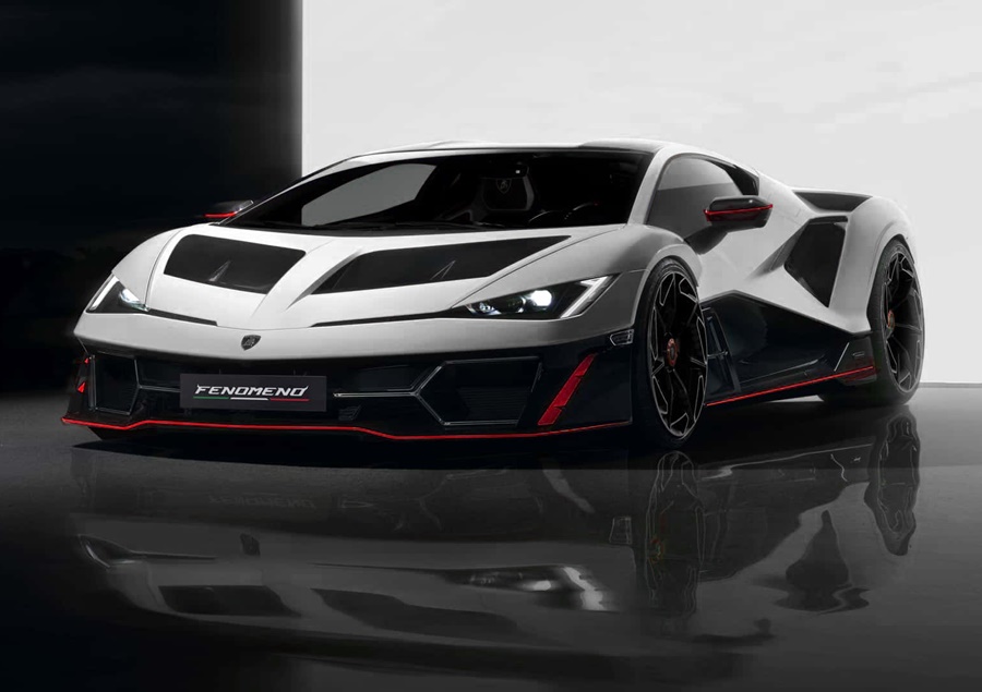 LOOKSMART 1:43 Lamborghini Fenomeno (Bianco Siderale) LS567E