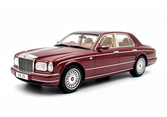 CULT SCALE MODELS 1:18 Rolls-Royce Silver Seraph - 1998 (sunset red) CML199-2