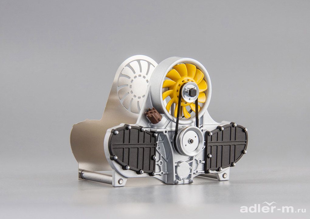 AUTOART  Air-Cooled Engine (держатель для писем) (yellow) 45576