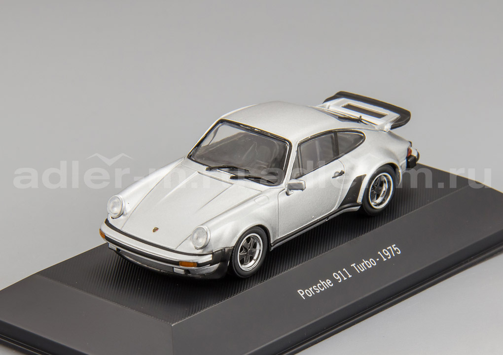 IXO (ATLAS) 1:43 Porsche 911 Turbo 1975 (silver) ATLAS-4005