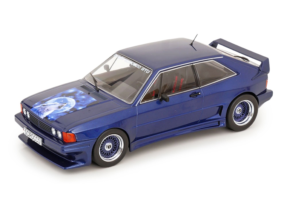 MCG 1:18 Volkswagen Scirocco Rieger GTO - 1980 (blue) MCG18448