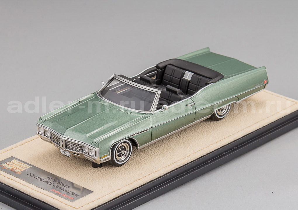 GLM + STAMP MODELS 1:43 Buick Electra 225 Convertible (открытый) - 1970 (green) STM703003