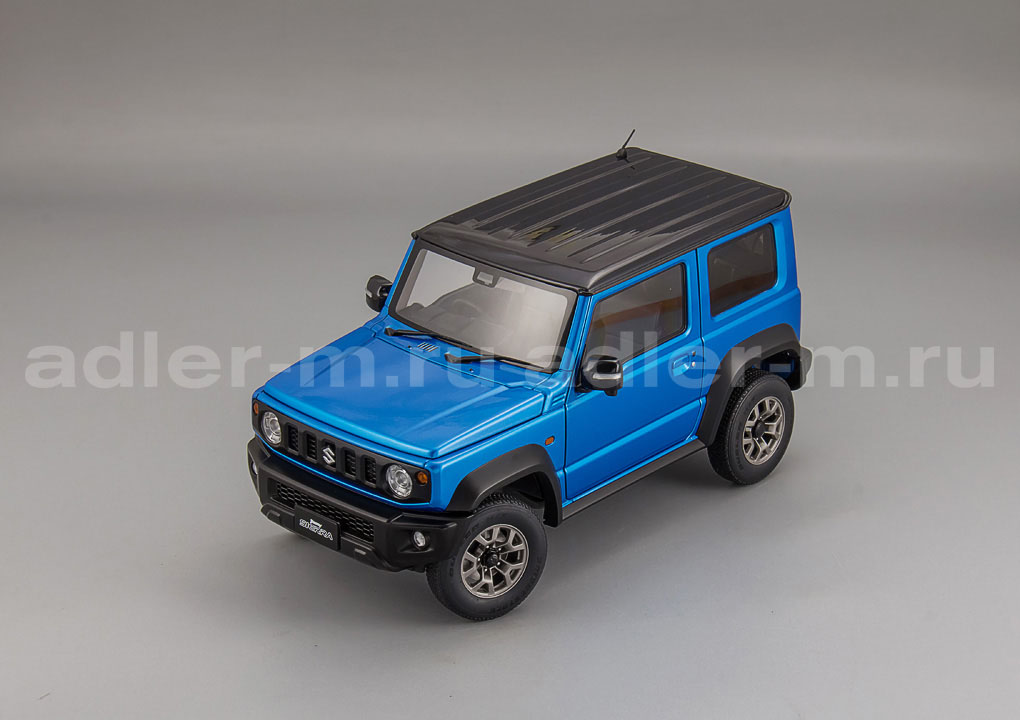 AUTOART 1:18 Suzuki Jimny Sierra (JB74) (blue / black roof) 78507