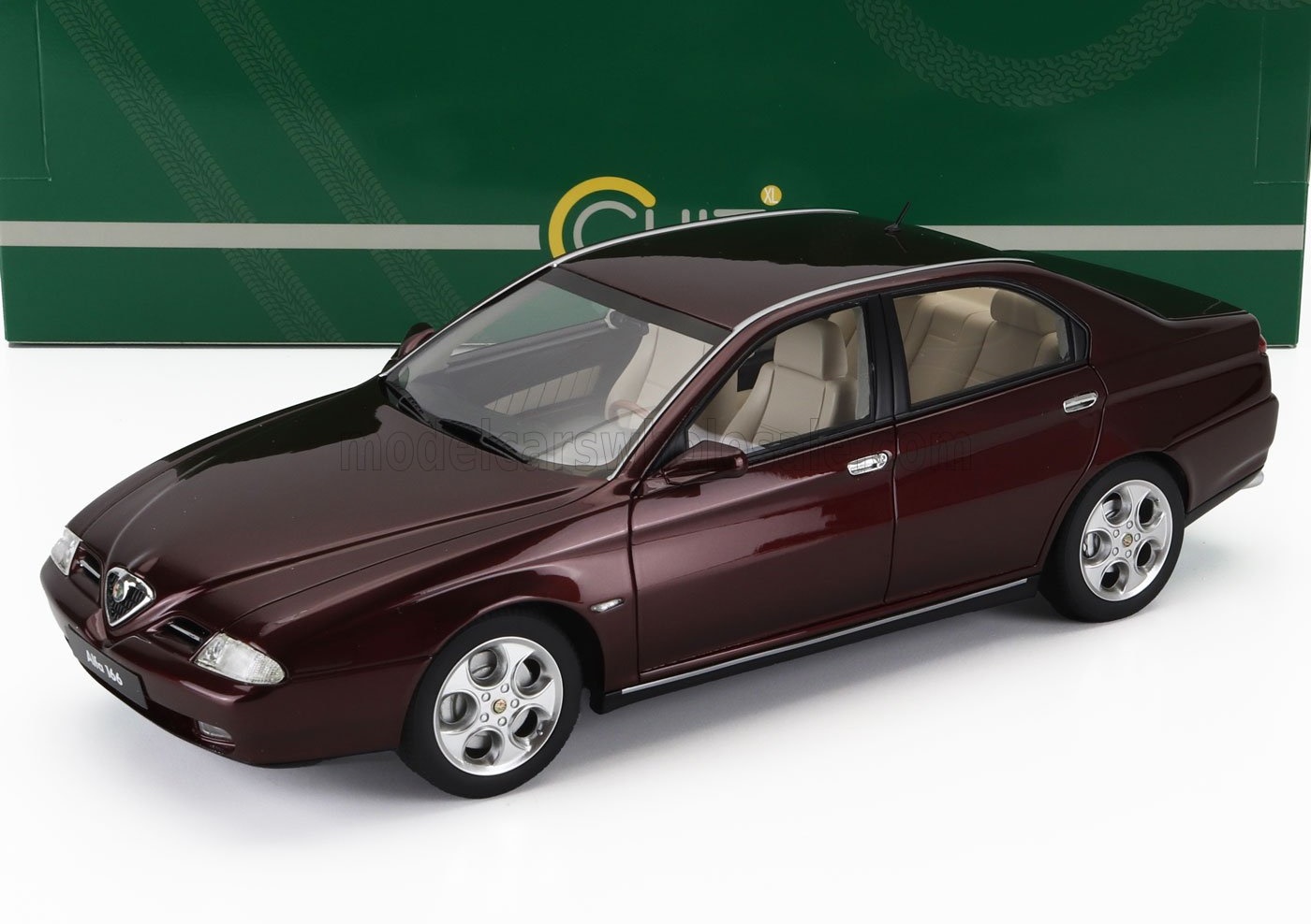 CULT SCALE MODELS 1:18 Alfa Romeo 166 Super 3.0 - 1998-2002 (red met) CML197-3