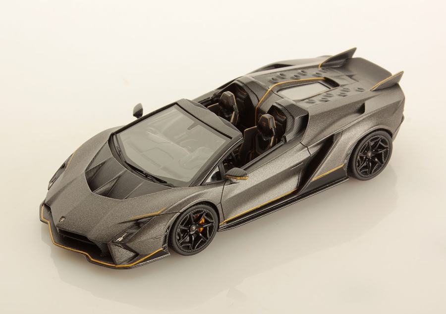 LOOKSMART 1:43 Lamborghini Auténtica (Grigio Titans) LS548A