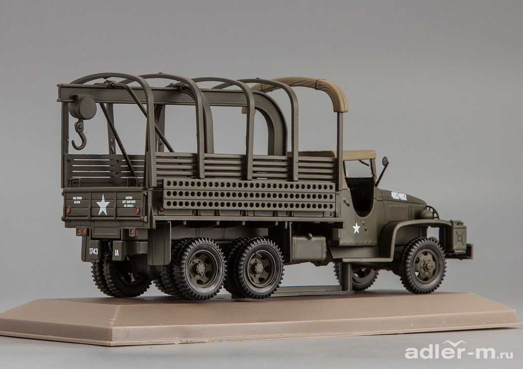Le GMC 6x6 CCKW 353 Projecteur Militaire Miniature De France Jouets Au 1 55e 9911