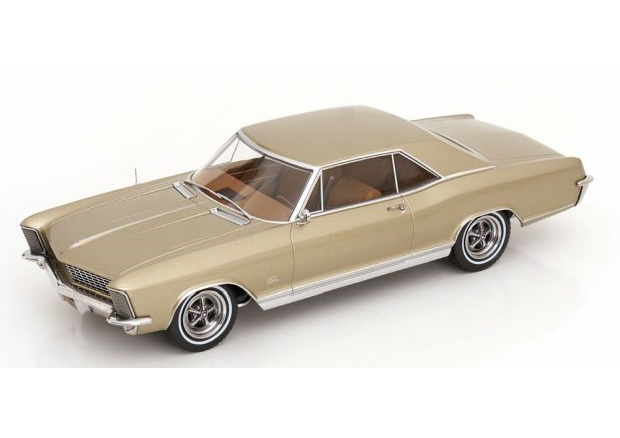 KK SCALE 1:18 Buick Riviera - 1965 (lightgold-metallic) KKDC181534