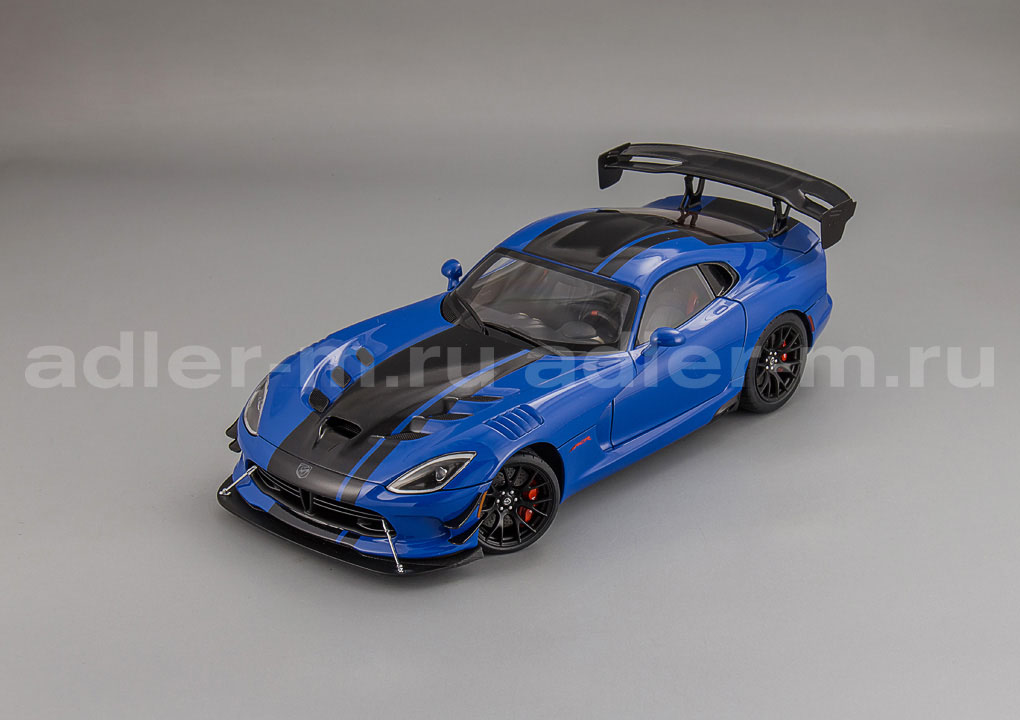 AUTOART 1:18 Dodge Viper ACR 2017 (competition blue/black stripes) 71734