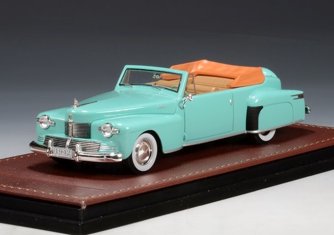 GLM + STAMP MODELS 1:43 Lincoln Continental Кабриолет (открытый) - 1942 (Suwanee Green) GLM100803