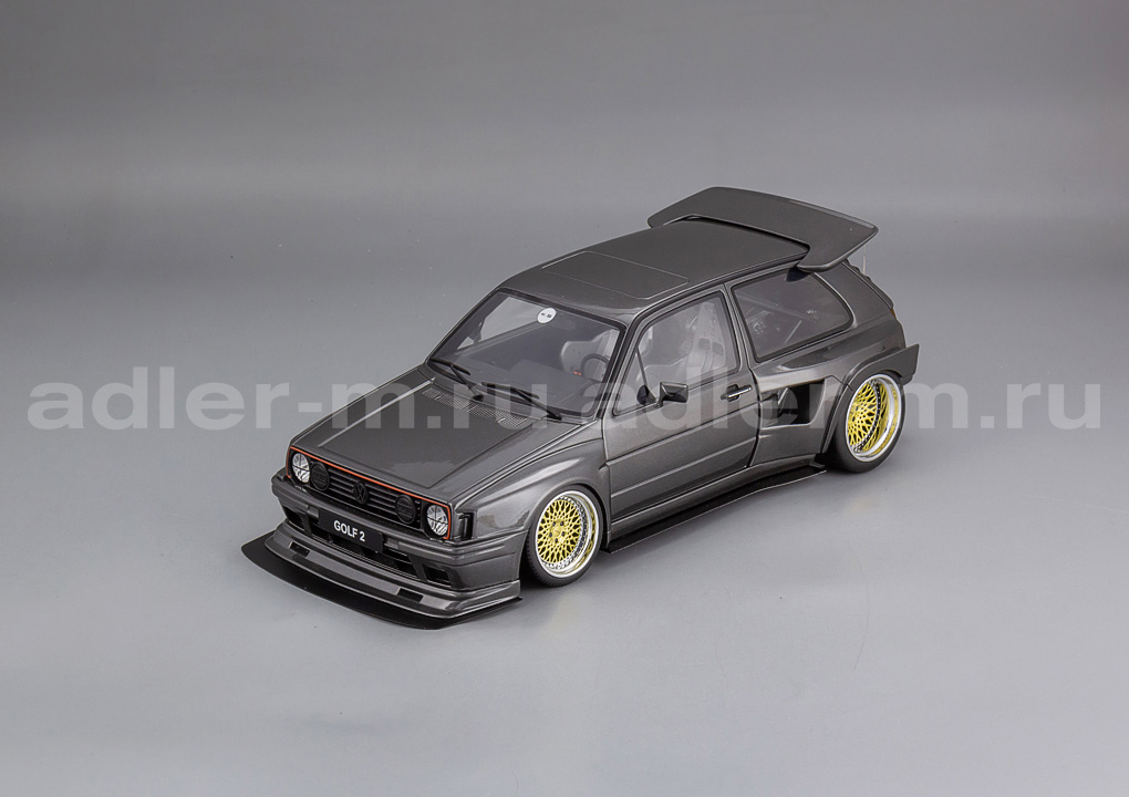 OTTO MOBILE 1:18 Volkswagen Golf II GTI By Khyzyl Saleem - 2021 (grey met) OT476