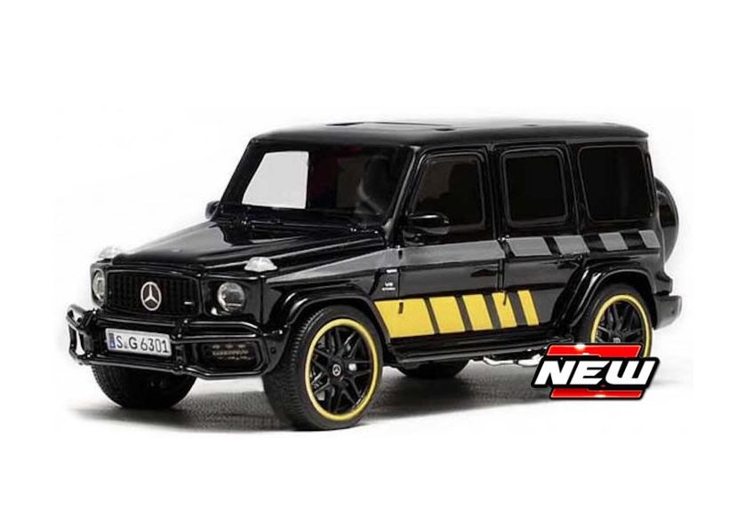 ALMOSTREAL 1:43 Mercedes-AMG G63 - 2019 (black / yellow) ALM420804