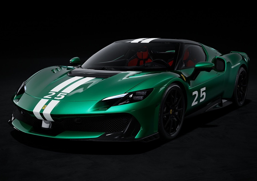 LOOKSMART 1:43 Ferrari 296 Speciale (Verde Nurburgring with Livery) LS564A