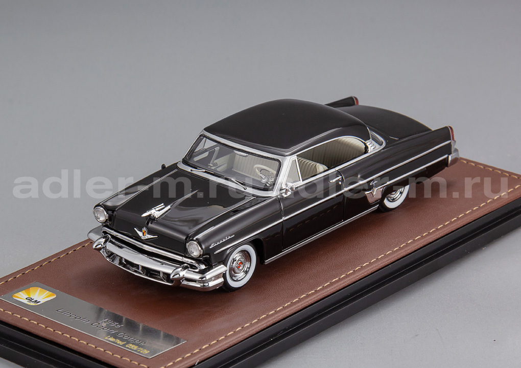 GLM + STAMP MODELS 1:43 Lincoln Capri Купе - 1954 (black) GLM102001