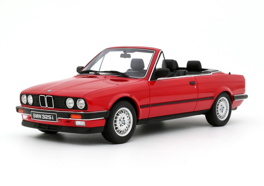 OTTO MOBILE 1:18 BMW 325i Кабриолет - 1986 (bright red) OT1194