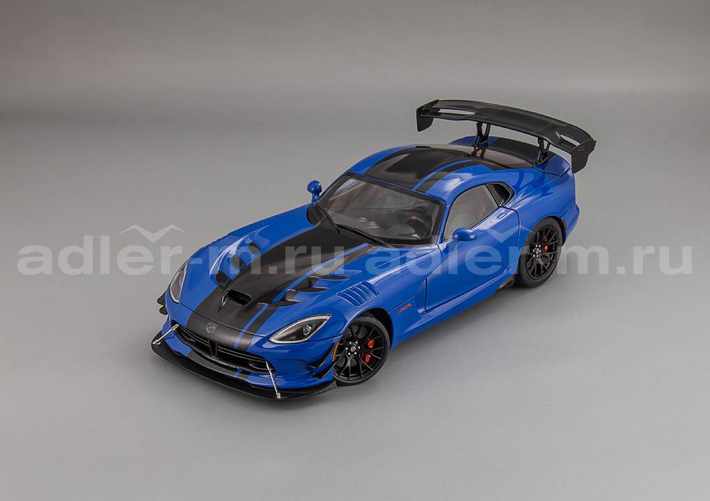 AUTOART 1:18 Dodge Viper ACR 2017 (competition blue/black stripes) 71734