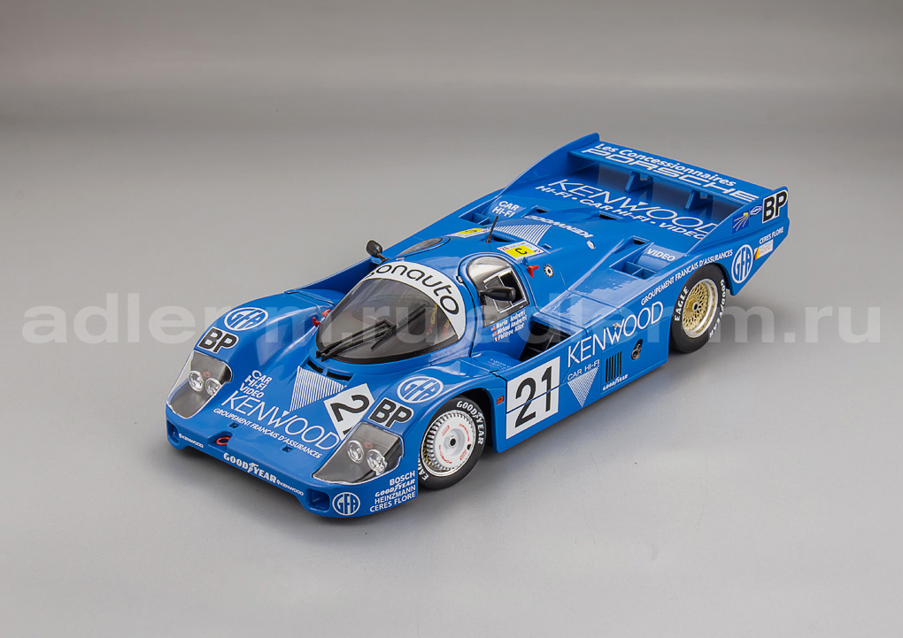 SOLIDO 1:18 Porsche 956LH #21 - 3rd LeMans 1983 - Andretti/Alliot S1805504