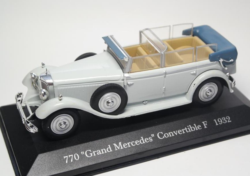 IXO (ALTAYA) 1:43 Mercedes-Benz 770 "Grand Mercedes" Convertible F 1932 (white) DC256