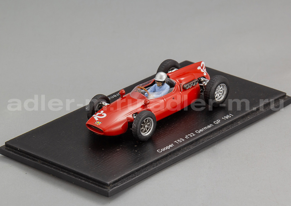 SPARK 1:43 Cooper T53 #32 German GP 1961 S3514
