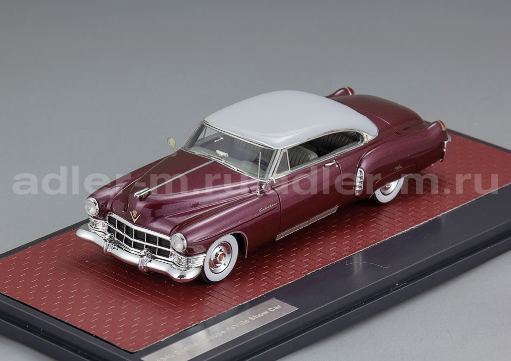 MATRIX 1:43 Cadillac Coupe De Ville Show Car - 1949 (grey/red metallic) MX50301-073
