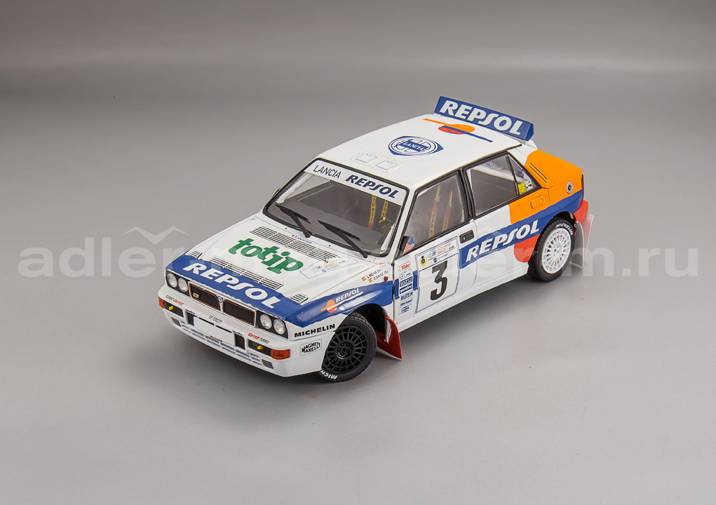 SOLIDO 1:18 Lancia Delta HF Integrale #3 Acropolis rally 1993 C.Sainz / L.Moya S1807802