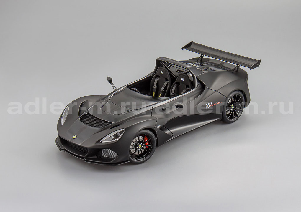 AUTOART 1:18 Lotus 3-Eleven (matt black / gloss black accents) 75391