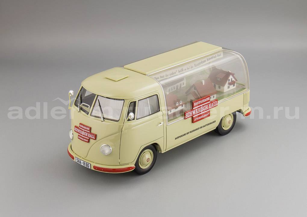 SCHUCO 1:18 Volkswagen T1a "Schwäbisch Hall" 45 001 6200